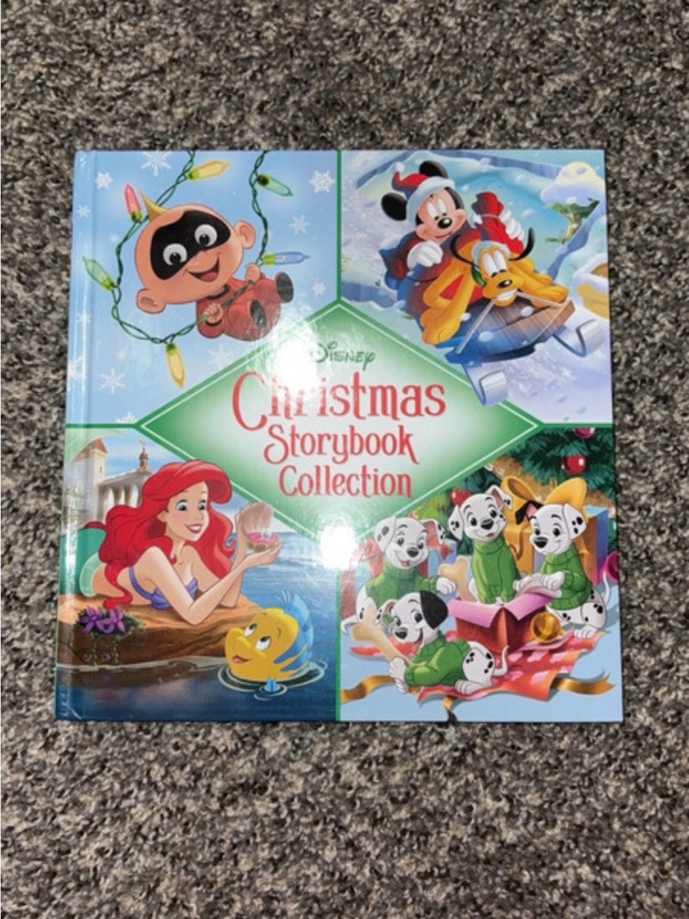 Disney Christmas Storybook Collection - Blue & Green Holiday Cover